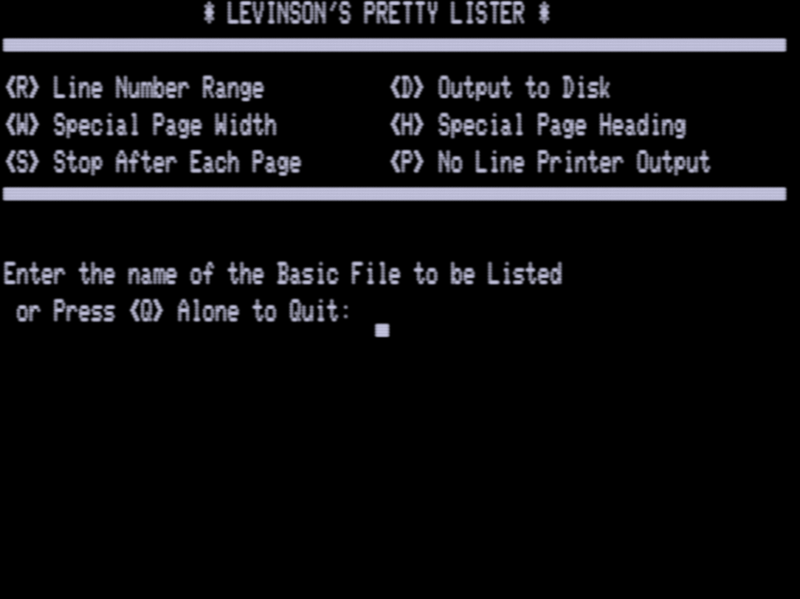 Screen shot